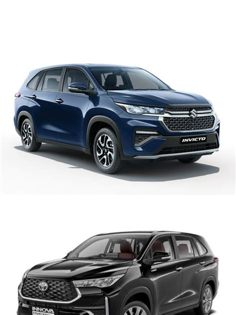 Maruti Suzuki Invicto Vs Toyota Innova Hycross Price Features Design