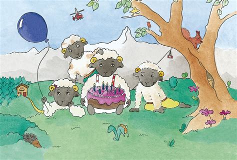 WOLLI PUZZLE - Die Abenteuer von Wolli, dem kleinen Schwarznasenschaf ...