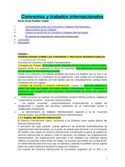 Convenios Y Tratados Internacionales Pdf Tratado Convenio Europeo De Derechos Humanos