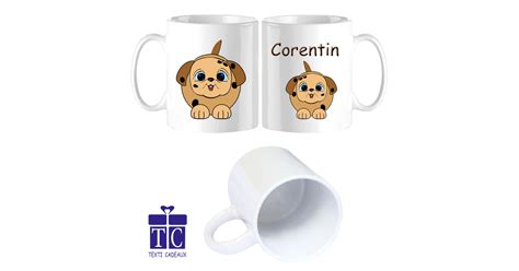 Mug Chien Personnaliser Texti Cadeaux