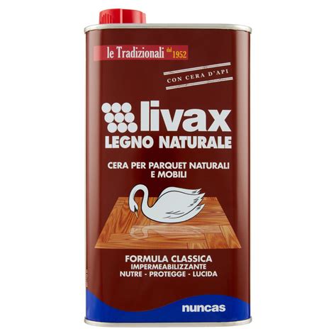 Cera Livax Legno Naturale Nuncas Lt Tigros