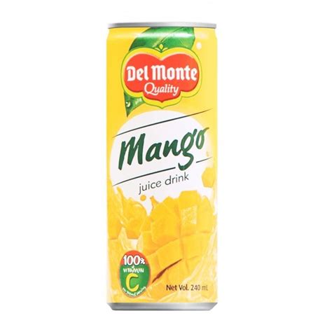 Del Monte Mango Juice Drink 240ml Grocery From Kuya S Tindahan Uk