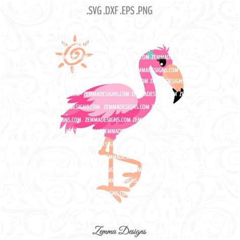 Flamingo Svg Summer Svg Beach Svg Beach Svg Files Flamingo