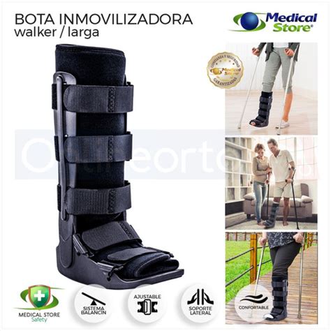 Bota Ferula Ortopedica Walker Larga Inmovilizador De Tobillo Envío gratis