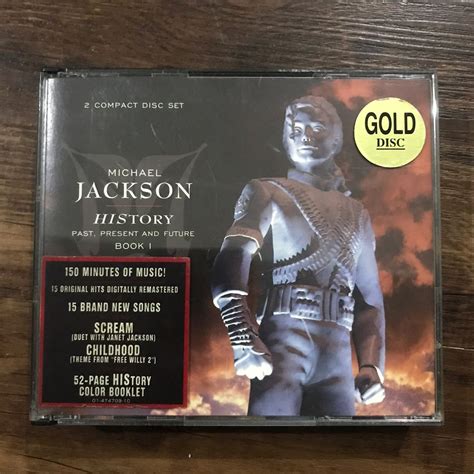 CD Michael Jackson History Gold Disc Hobbies Toys Music Media