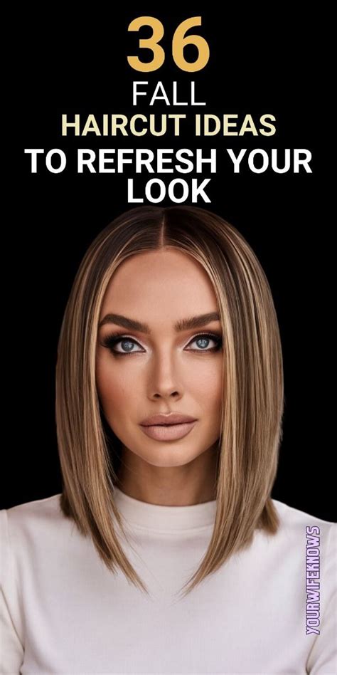 Spice Up Your Look 36 Cool Af Fall Haircut Ideas For 2024 In 2024 Fall Hair Cuts Round Face