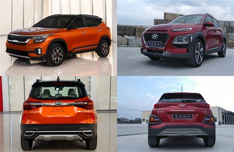 Kia Seltos Vs Hyundai Kona Tân Binh Thách Thức Auto5