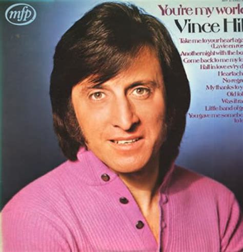 Vince Hill You Re My World Uk Vinyl Lp Album Lp Record