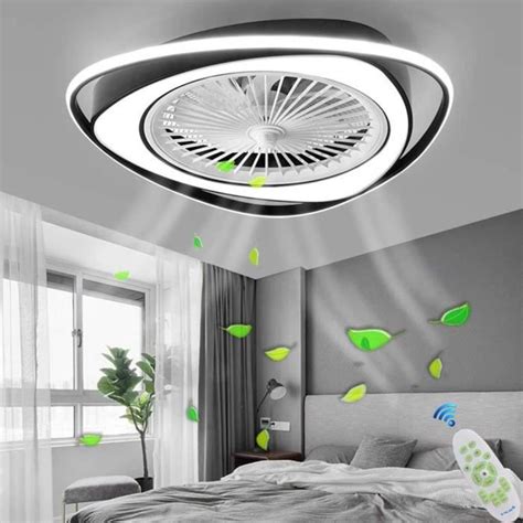 Yzsj Plafonnier Ventilateur De Plafond Avec Clairage Led Lumi Re