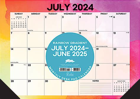 2024 2045 Willow Creek Press Academic Monthly Desk Pad Calendar 12 X 17