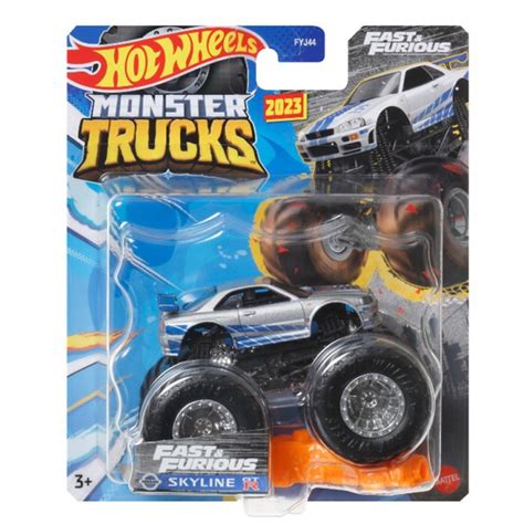 Jual Hot Wheels Monster Trucks Fast Furious Nissan Skyline R34 Shopee Indonesia