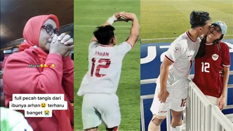 Bikin Haru Mak Ti Menangis Melihat Timnas Lolos Ke Semi Final Arhan