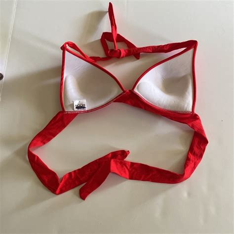 Banana Moon Swim Banana Moon Nwot Red Bikini Top Size Poshmark
