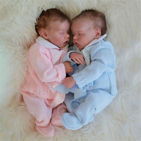 New Twins Boy And Girl Adorable Asleep Twins Charu And Deepa