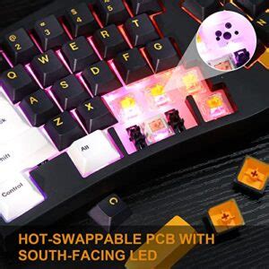 EPOMAKER Feker Alice Layout Gasket 68 Key Hot Swappable Bluetooth 2 4Ghz Type C Wired Wireless