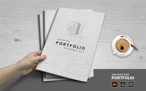 Architektur Portfolio Vorlage Und Innenarchitektur Portfolio Design