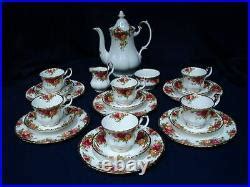 Kaffeeservice Royal Albert Old Country Roses