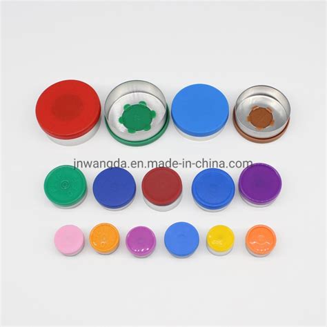 Mini Vial Seal Antibiotic Injection Plastic Aluminum Flip Off Cap Seals