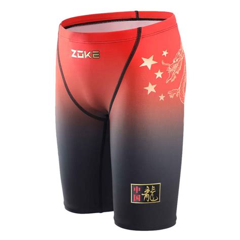 Zoke Boys Swimming Trunks Waterproof Childrens Swimwear Teenager