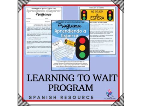 Spanish Version Teaching Students Learning To Wait Program Aba