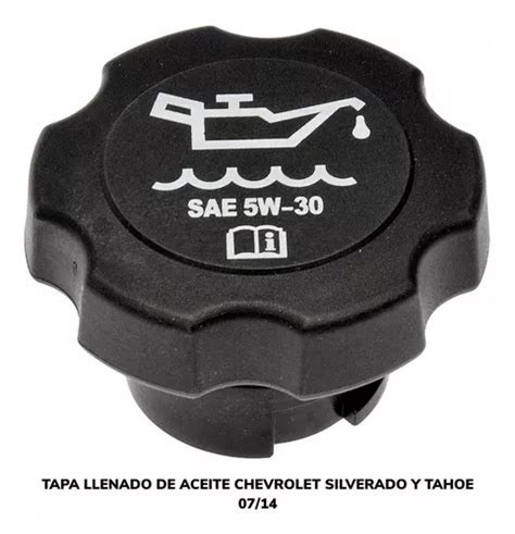 Tapa Aceite Motor Chevrolet Silverado Tahoe Mercadolibre