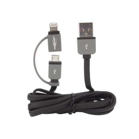 Kabel Usb Microusb Lightning Ansmann W Ansmann Sklep Empik