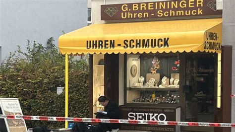 Eching Freising Bewaffneter Raub Berfall Auf Juwelier In Eching T Ter