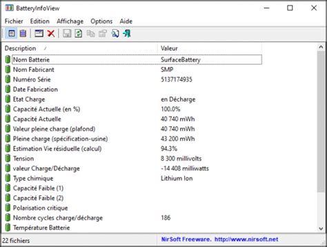 Surveiller L Tat De Sant De La Batterie Dun Pc Portable Sur Windows