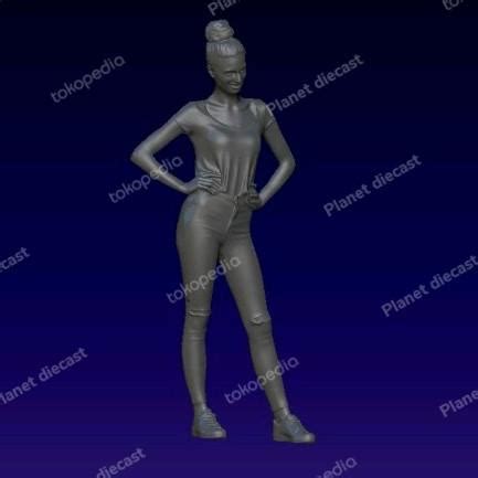 63 Scale 1 64 Scale Sexy Girl Diorama Hot Wheels Shopee Philippines