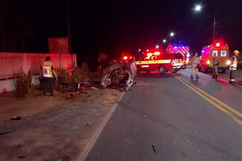 Motorista B Bado Invade Contram O E Mata Dois Jovens Em Rodovia De Sc