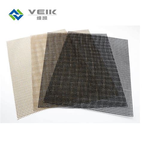 Food Grade Ptfe Fiber Glass Fabric For Bbq Grill Mesh Mat Set China