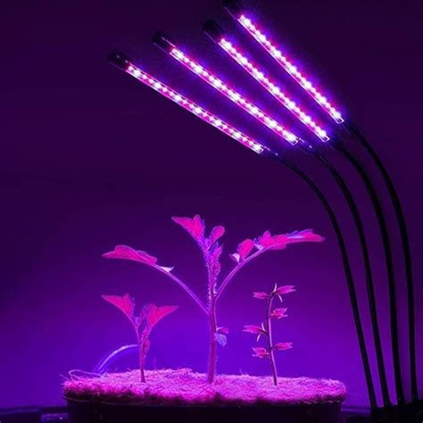 Usb Led Full Spectrum Phyto Lamp Grow Lights 4 Lamps At Mighty Ape Australia