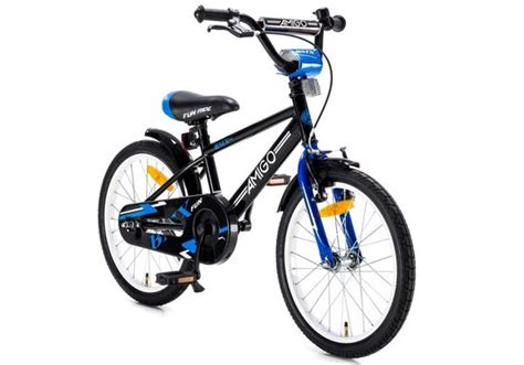 Amigo Bmx Fun Kinderfiets Inch Jongens Zwart Blauw Bol