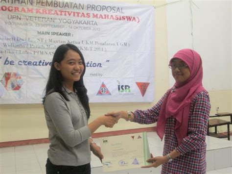 Pelatihan Pembuatan Proposal PKM Interdisciplinary Scientific