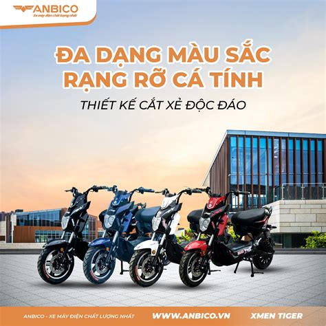Top 3 mẫu xe điện Xmen hot nhất năm học mới cho học sinh Anbico E bike