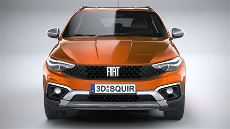 Fiat Tipo Cross D Model Ds C D Lwo Fbx Ma Obj Max