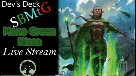 Dev S Deck Mono Green Finale Of Nissa In War Of The Spark Standard