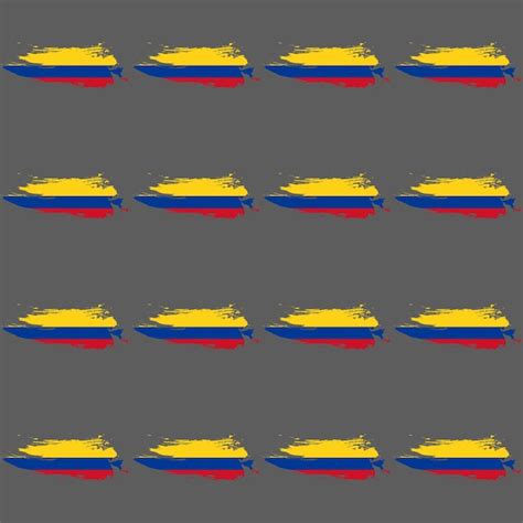 Premium Vector Colombia Flag Pattern