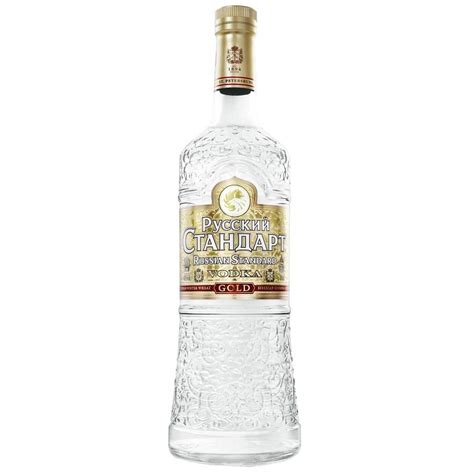 Russian Standard Gold Vodka 1 0 Liter Til DK S Laveste Pris