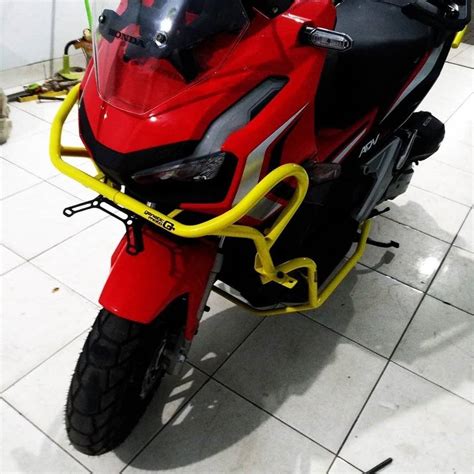 Crashbar Full Honda Adv Custom P Pertamax Blog Otomotif