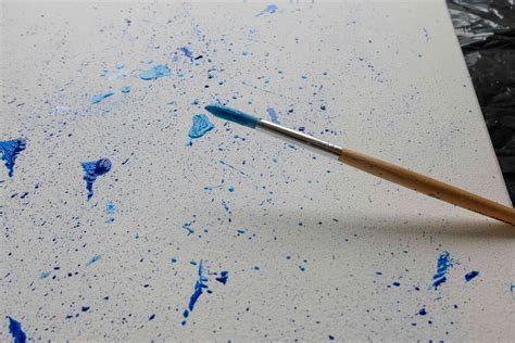 How to Splatter Paint