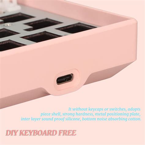 EBTOOLS Keys Mechanical Keyboard Kit Hot Swappable Pin Pin Compact Layout Bluetooth