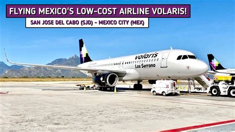 REVIEW Volaris San Jose Del Cabo SJD Mexico City MEX Airbus