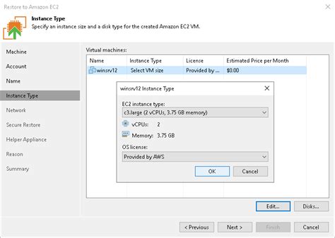 Step 5 Specify Instance Type And Disks User Guide For Microsoft Hyper V