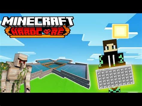 Minecraft Hardcore Ep Make Op Iron Farm Minecraft Hindi Gameplay