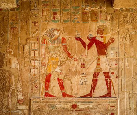 Hatshepsut Th Pharoah Th Dynasty Painting On The Wall O Flickr