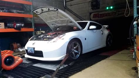 370z Boosted Performance Dyno Run Youtube