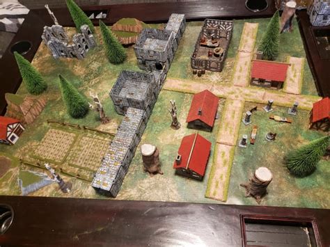 [oc] Setup For The Town Gates R Dungeonsanddragons