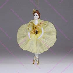 Ёлочная игрушка Балерина цветная купить у производителя ☆ Кукольная ...