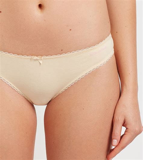 Buy La Vie En Rose Bikini Picot Cotton Panty Nude In Nude 6thStreet Saudi Arabia